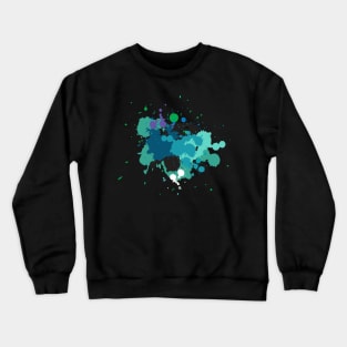 Splat Green Crewneck Sweatshirt